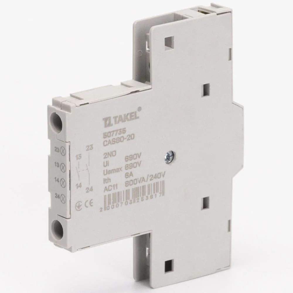 Боковой дополнительный контакт для MPC-80 CAS80-20 2NO TAKEL