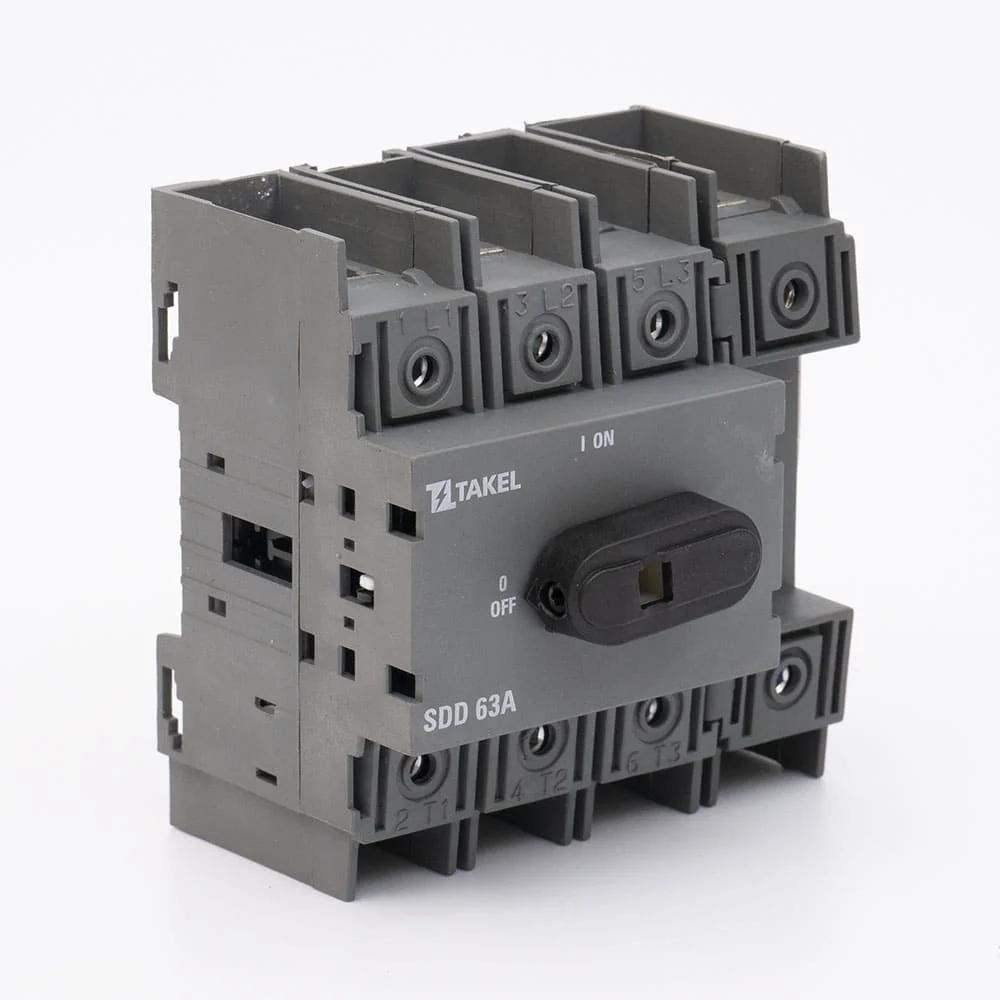 Выключатель нагрузки двухполюсный SDD 4P 63A TAKEL