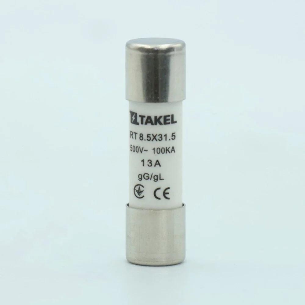 Плавка вставка запобіжника RT 10х38 0.5А TAKEL