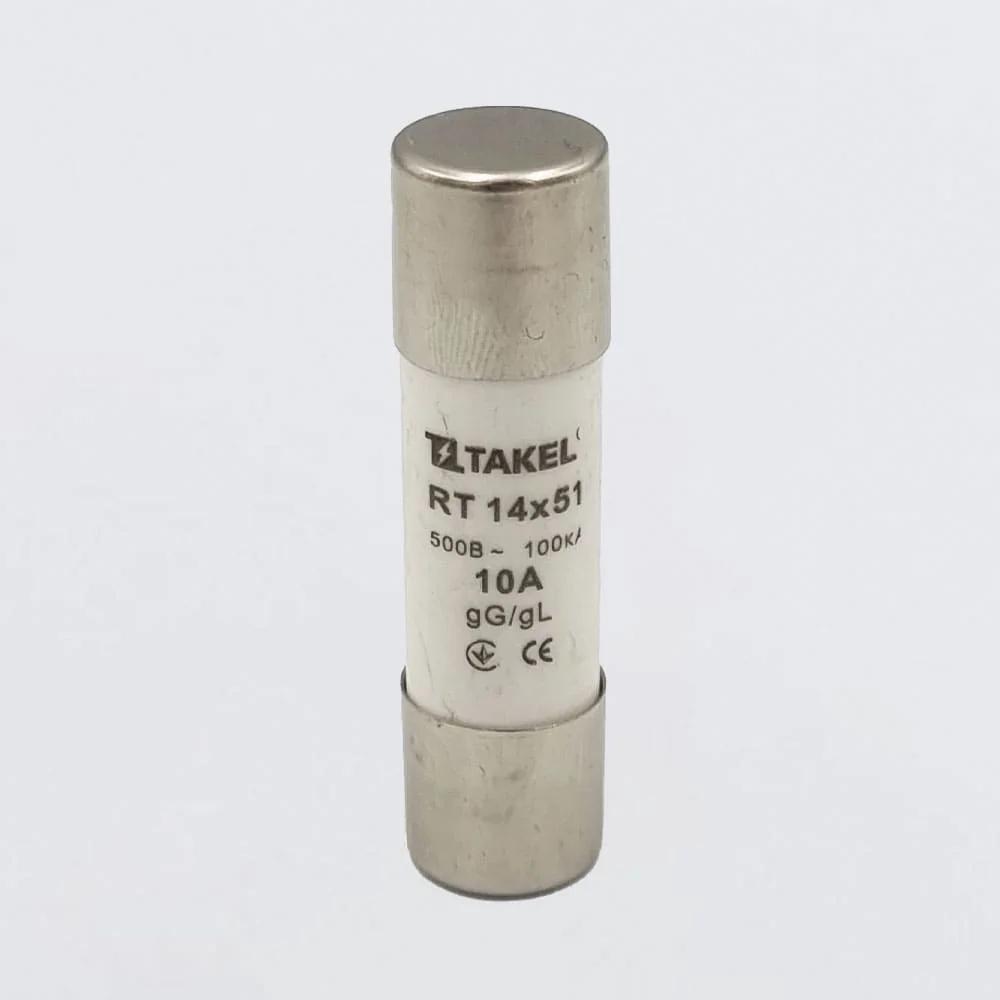 Плавка вставка запобіжника RT 14х51 10А TAKEL