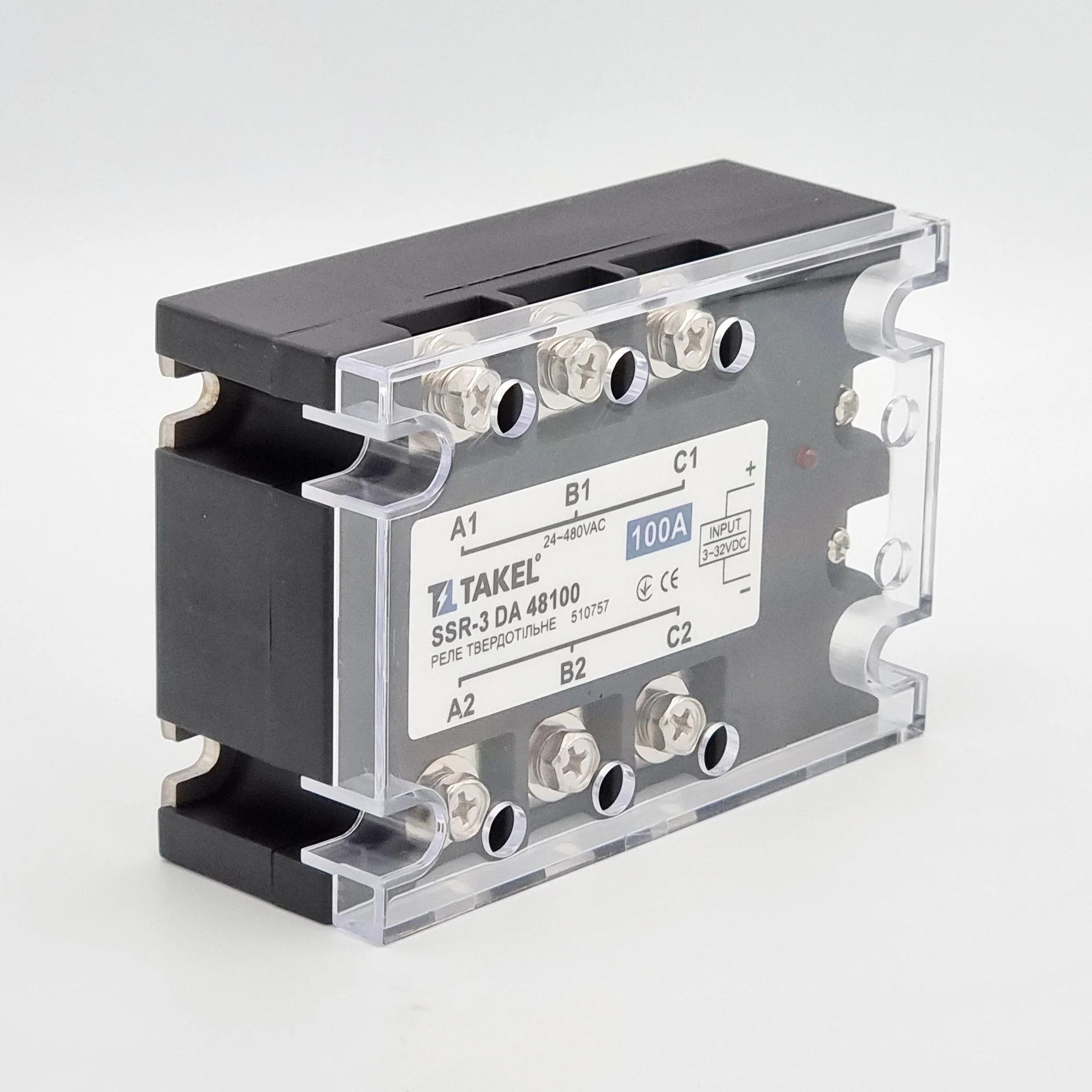 Реле твердотельное SSR-3 DA48100 100А TAKEL