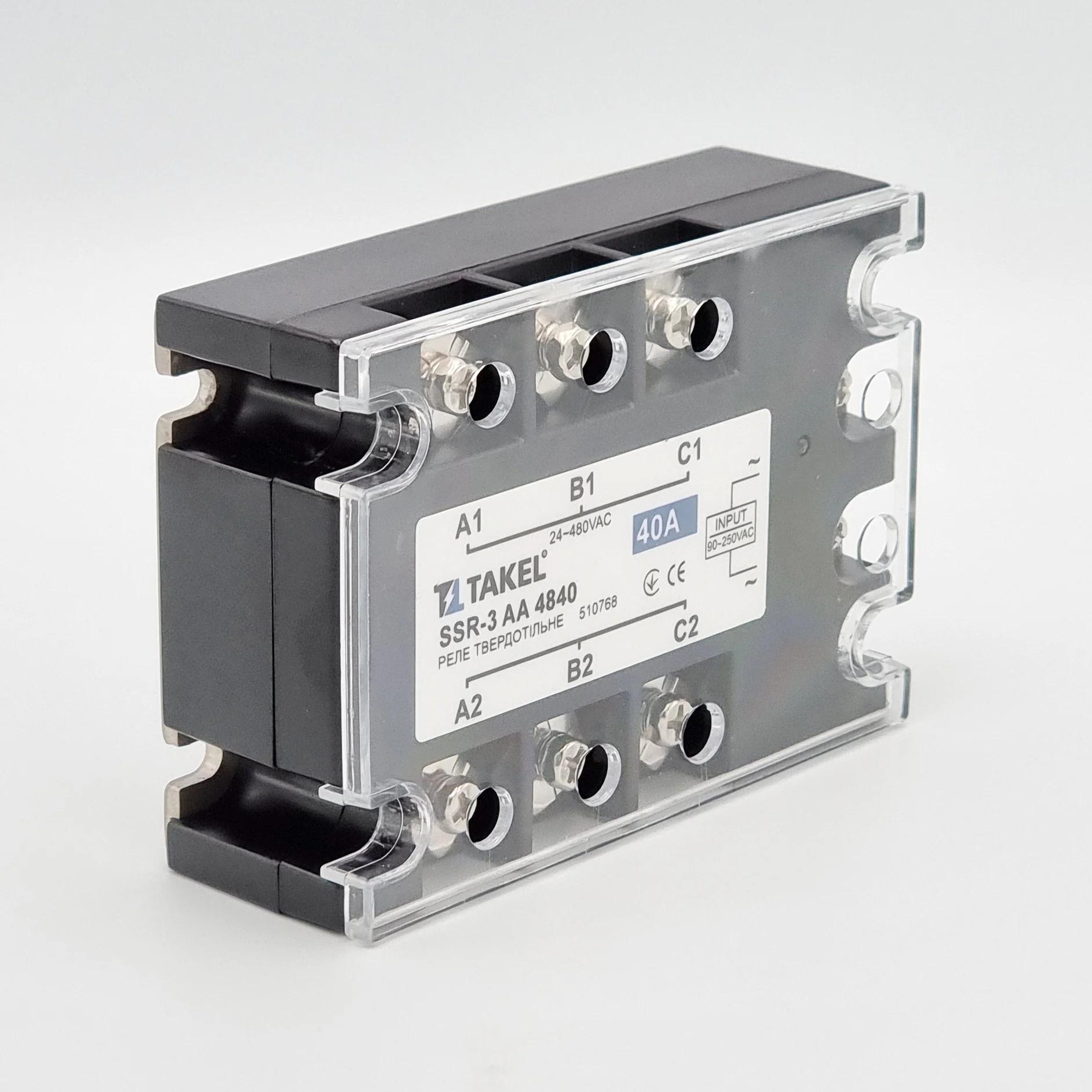Твердотельное реле SSR-3 АA4840 40А TAKEL