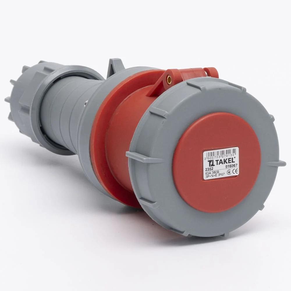 Розетка переносная 2352 63А 380В 3Р+N+Е IP67 Argent TAKEL