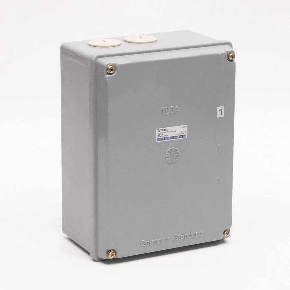 Рубильник кулачковый QS-5R реверсивный 1-0-1 100A 3P TAKEL