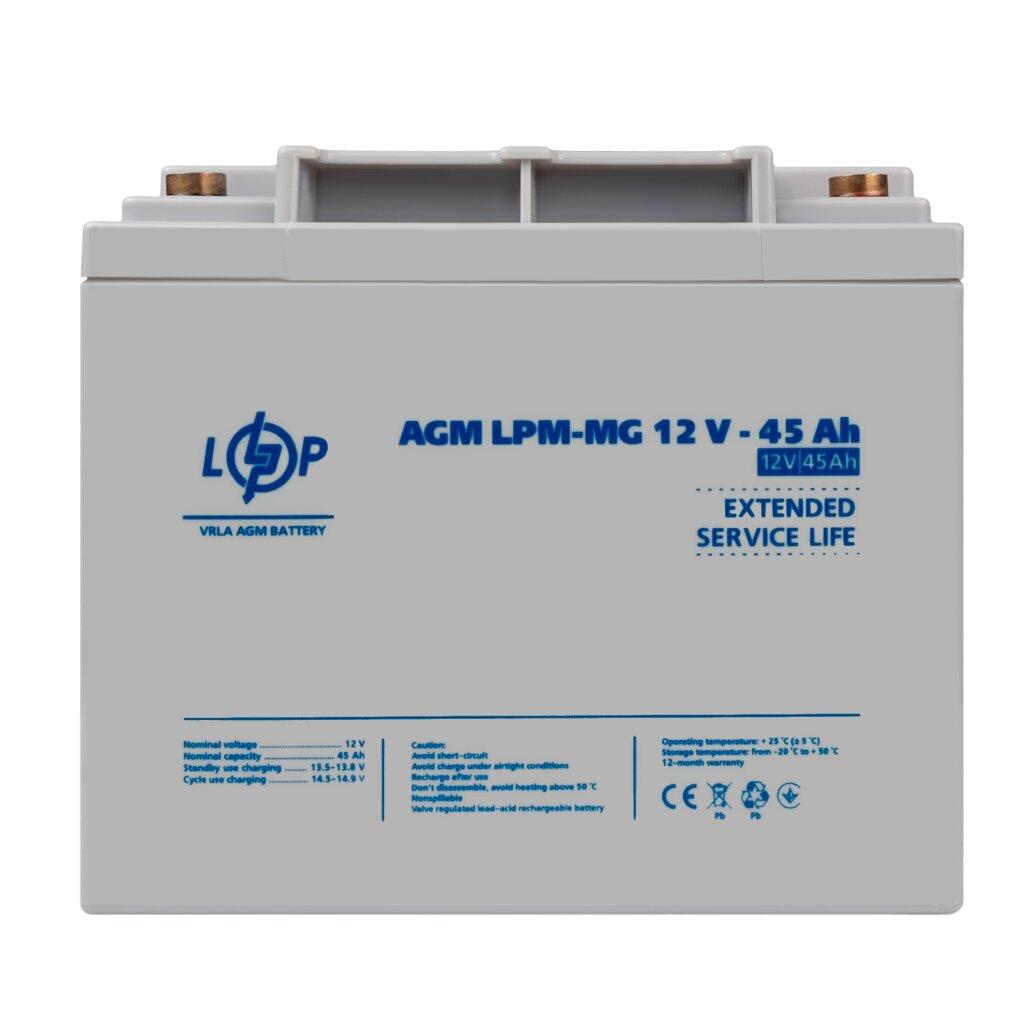 Аккумулятор гелевый многоцелевой LPM-MG 12V - 45 Ач