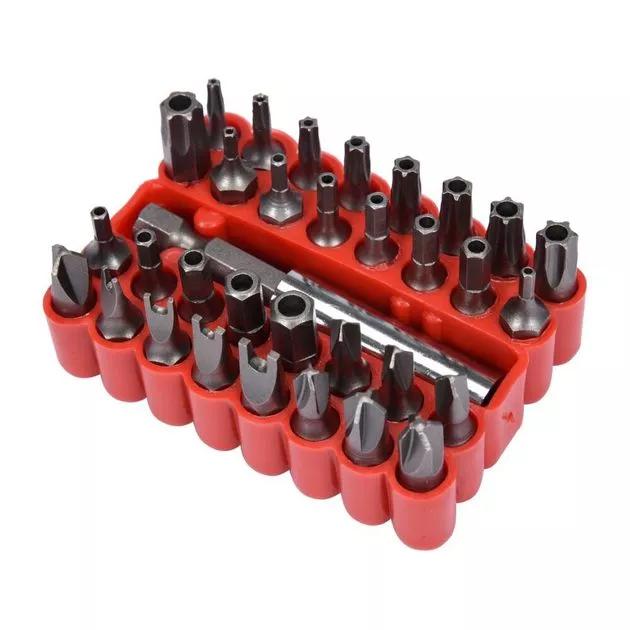 Набір насадок викруткових VOREL 1/4" 33 шт
