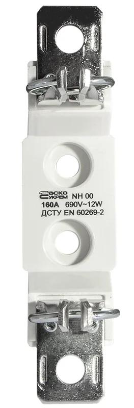 Тримач запобіжників NH00 (max. 160A) білий