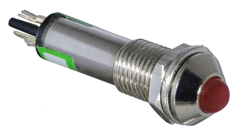 Сигнальная арматура AD22B-8 красная 220V AC