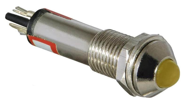 Сигнальна арматура AD22B-8 жовта 220V AC