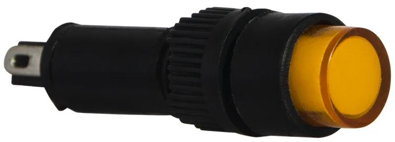 Сигнальная арматура AD22E-8DS желтая 24V AC/DC