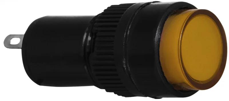 Сигнальна арматура AD22E-10DS жовта 220V АC