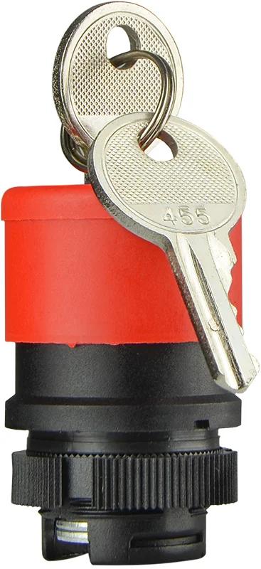 XB2-ES74 Аварийная кнопка с ключом (головка) d30mm