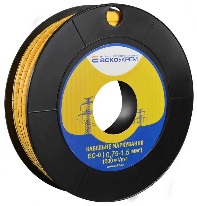 Маркування EC-0 0,75-1,5 кв.мм2 "--"