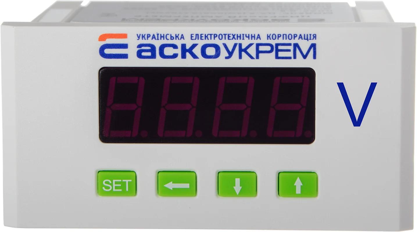Цифровой AC вольтметр 600В 96х48 модель ЦВ-5