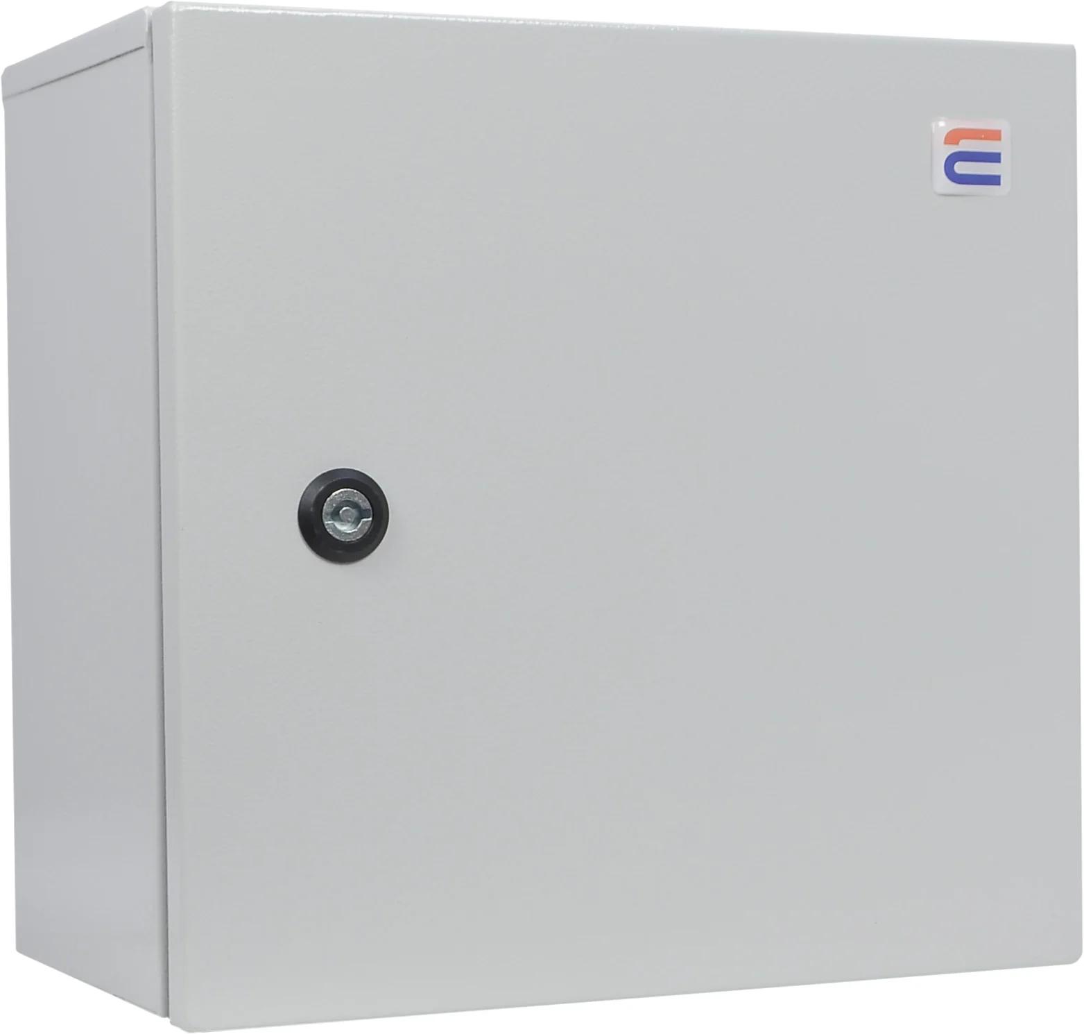 Корпус з монтажною панеллю металевий 30*30*20, IP31, серії UBox