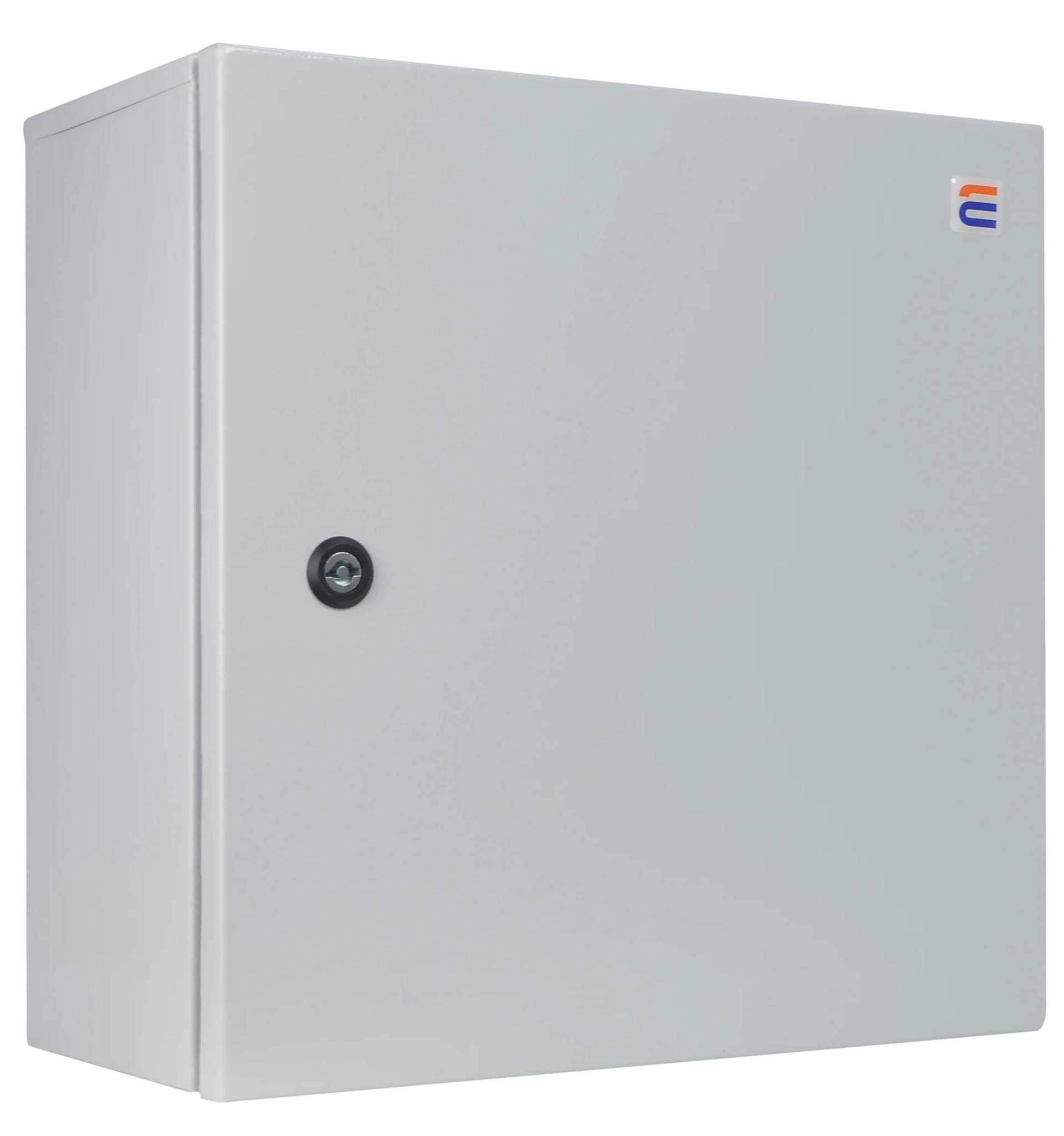 Корпус з монтажною панеллю металевий 40*40*25, IP31, серії UBox