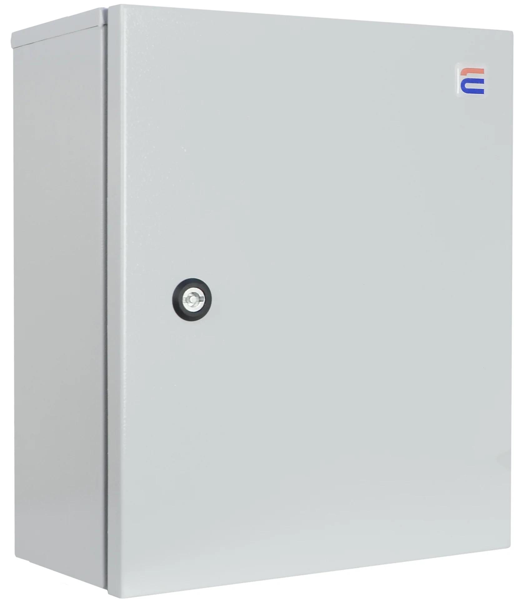 Корпус з монтажною панеллю металевий 50*40*25, IP54, серії UBox