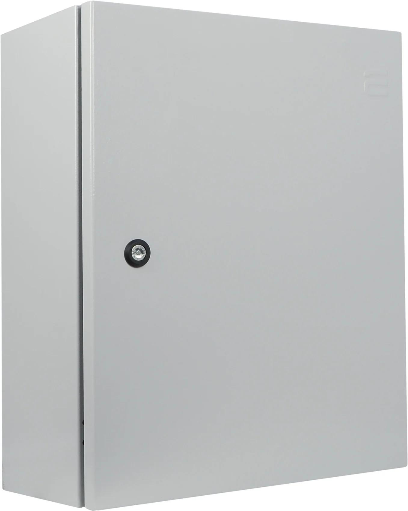Корпус з монтажною панеллю металевий 50*40*20, IP65, серії UBox