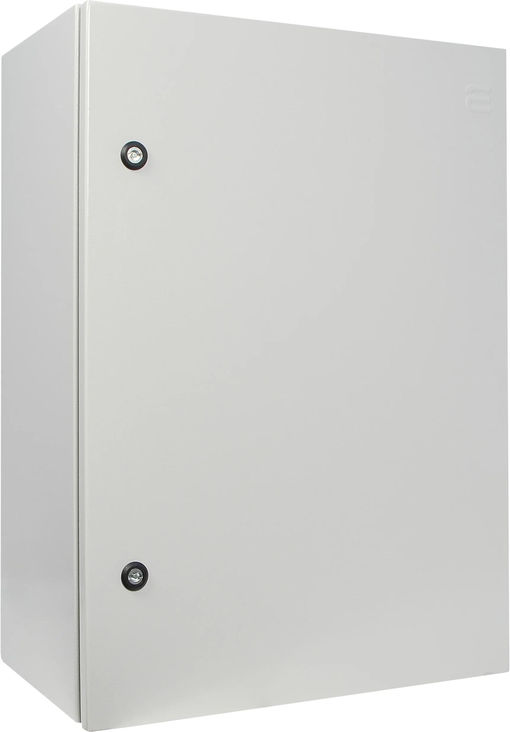 Корпус с монтажной панелью металлический 60*40*20, IP65, серии UBox