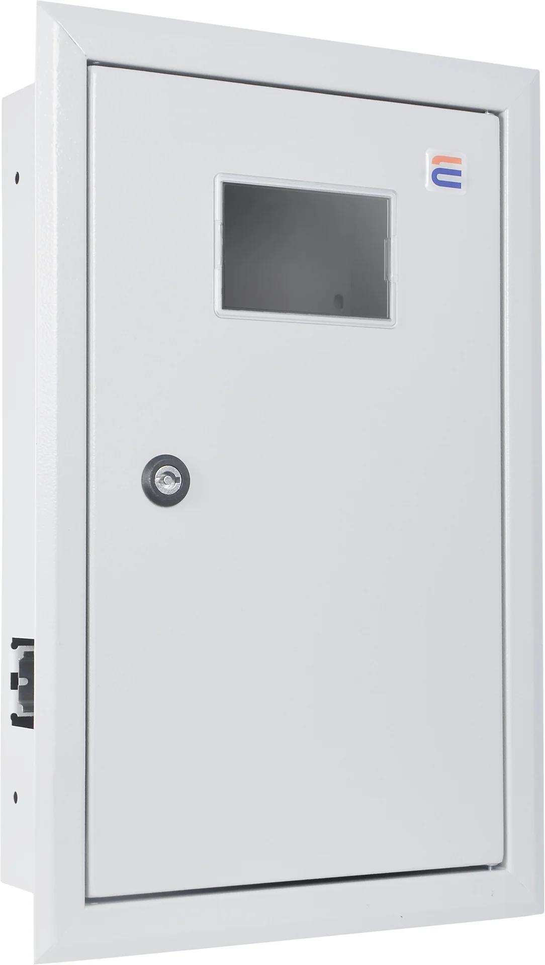 Корпус учета металлический 12 модулей 1 ряд, встроенный IP31, серии UBox