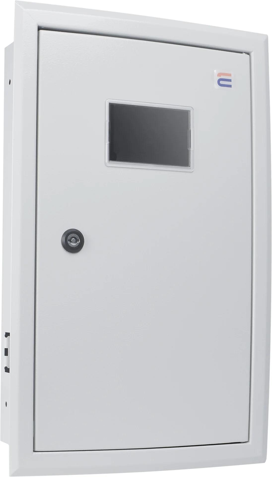 Корпус учета металлический 12 модулей 3 ряда, встроенный IP31, серии UBox
