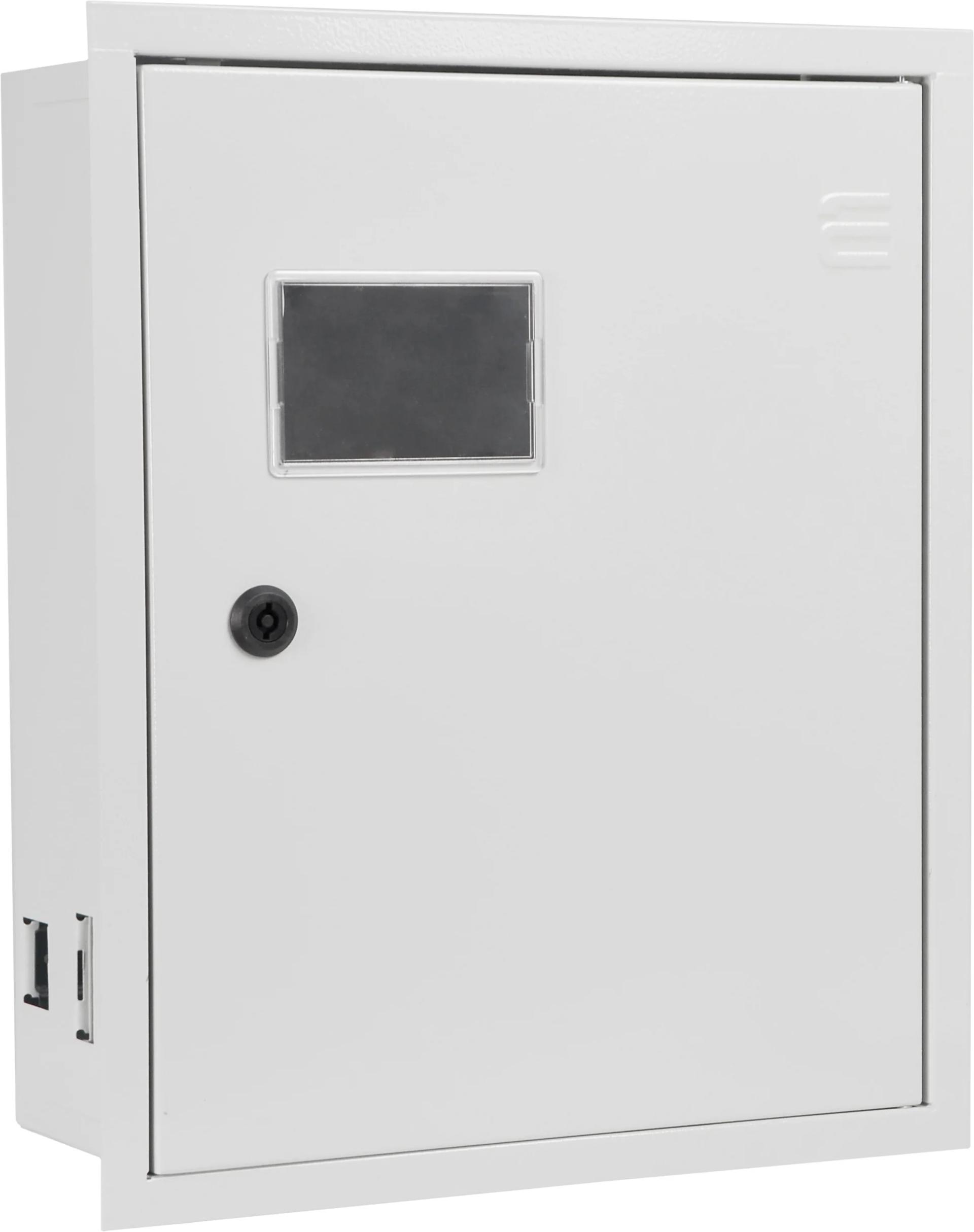 Корпус учета металлический Light 27 модулей 3 ряда, встроенный IP31, серии UBox