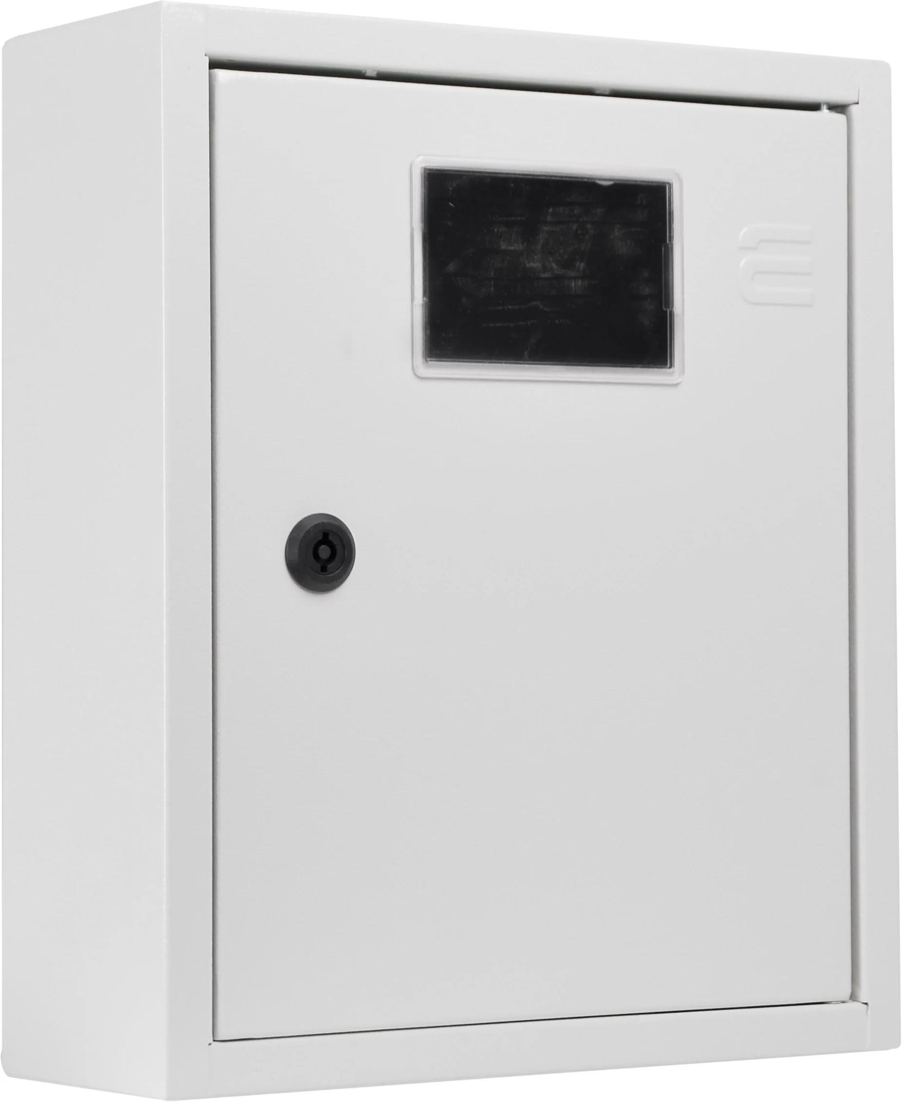 Корпус учета металлический Light 12 модулей 1 ряд, навесной IP31, серии UBox