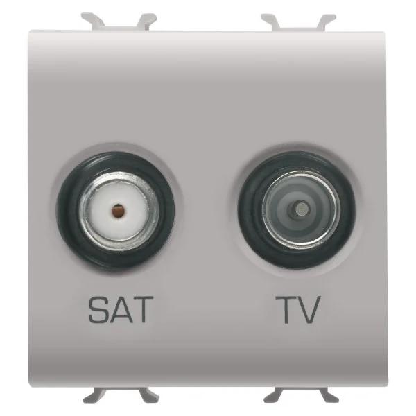 Розетка TV+SAT Chorusmart 2M бежевий GEWISS