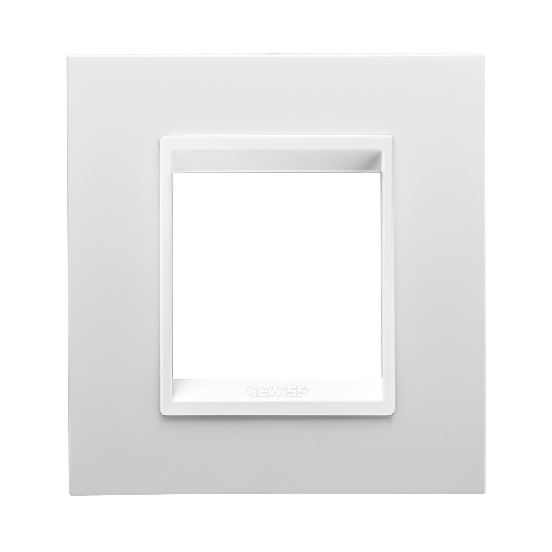 Рамка Chorusmart LUX 2M монохром білий GEWISS