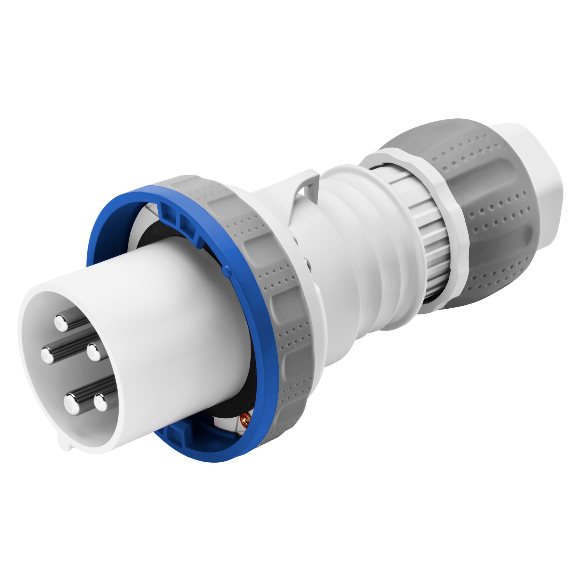 Вилка переносная IEC 309 HP IP67 2P+E 63A 230V 6H GEWISS