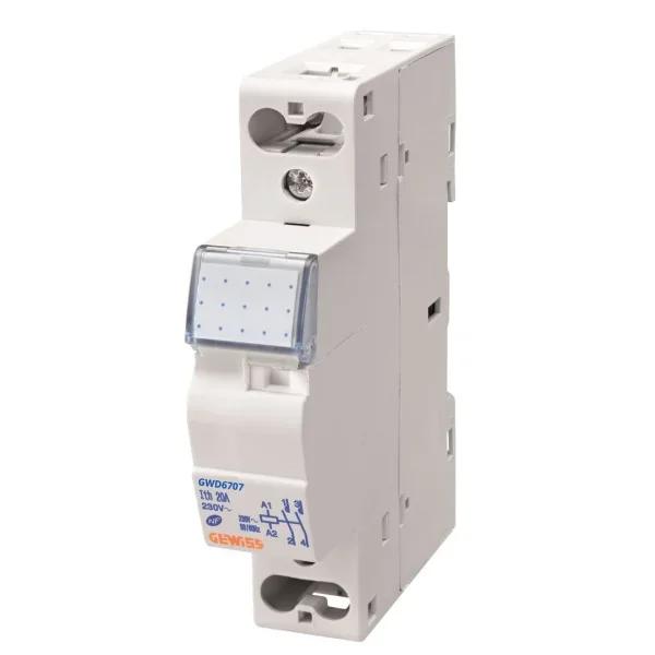 Контактор модульный CTR 20A 1NO 230В 1M GEWISS