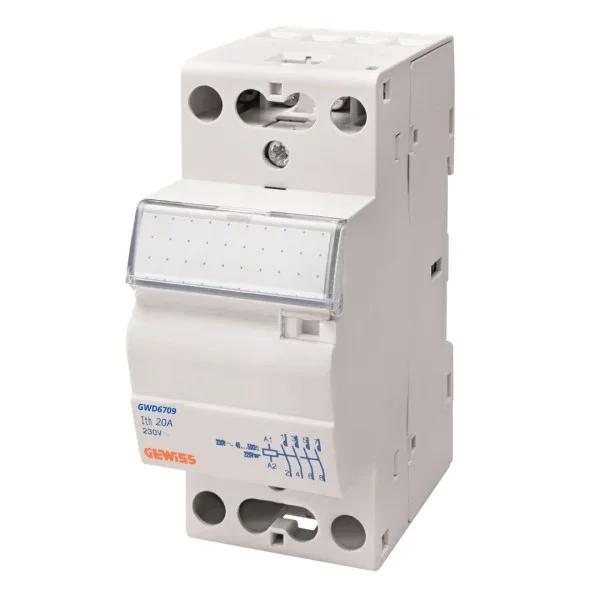 Контактор модульный CTR 20A 4NO 230В 2M GEWISS