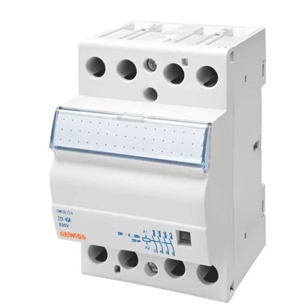 Контактор модульный CTR 40A 4NO 230В 3M GEWISS