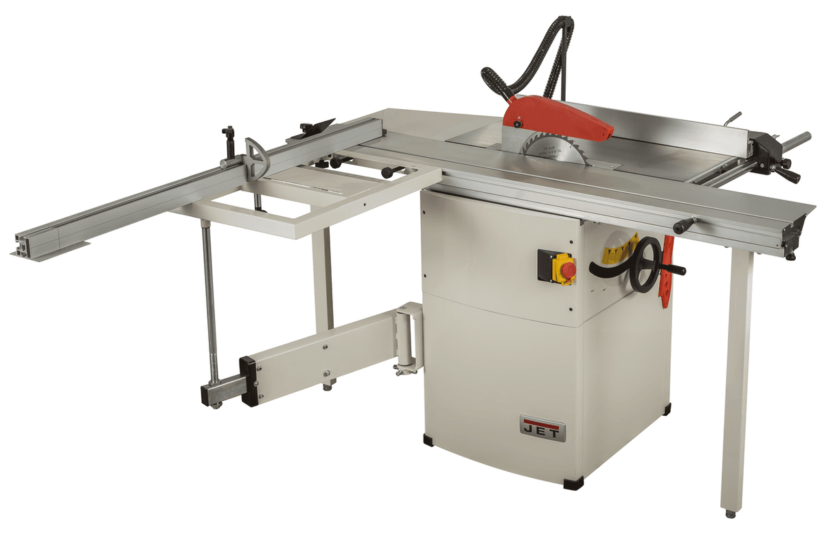 Циркулярная пила JET JTS-600XL: 400В, 2.5 (1,5)кВт, рабочая зона 80х35+40x27см, дискØ=250/30мм, (4M)