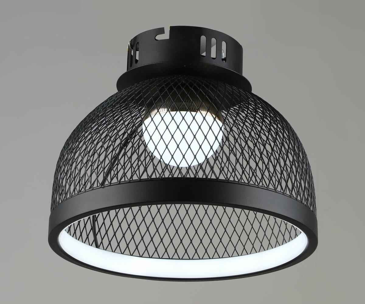 Светодиодная люстра в стиле Loft VALESO B YH1349/34W BK+GD