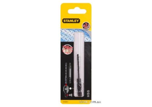 Сверло по металлу, дереву, пластику STANLEY SUPER-LOCK с хвостовиком 1/4 2.5 х 71/35 мм