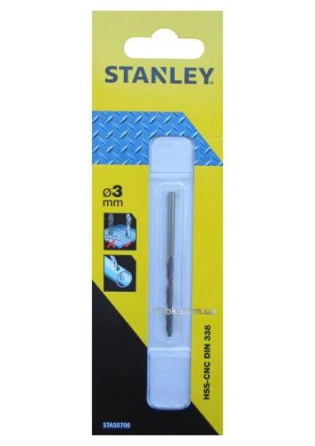 Сверло по металлу STANLEY 3 мм