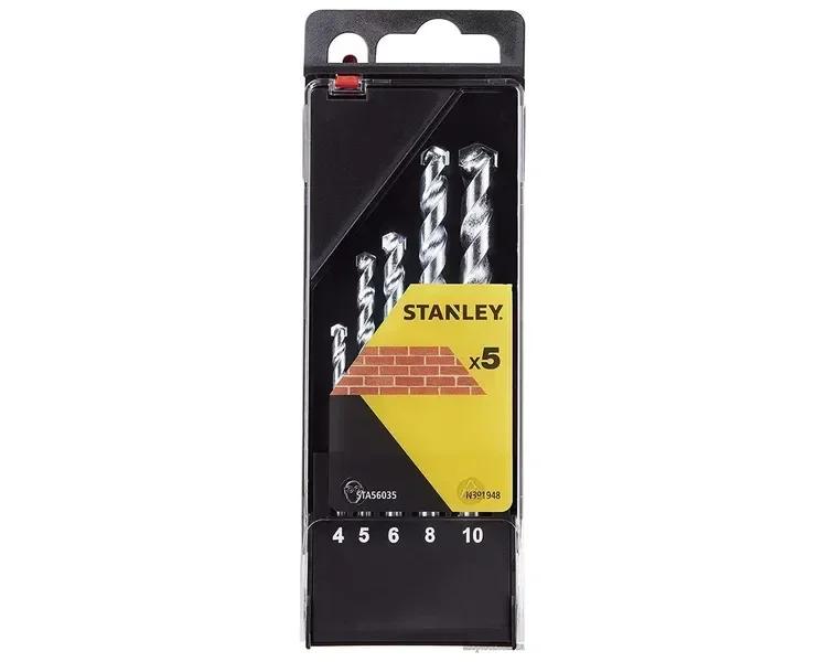 Набір cвердл по цеглі STANLEY 4-10 мм 5 шт