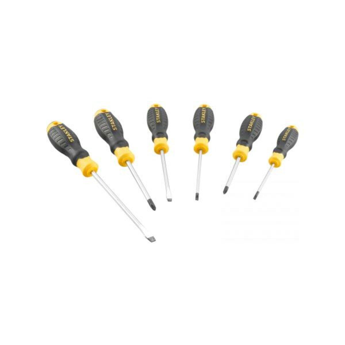 Набор отверток STANLEY Cushion Grip S/DRIVER: 6 шт.