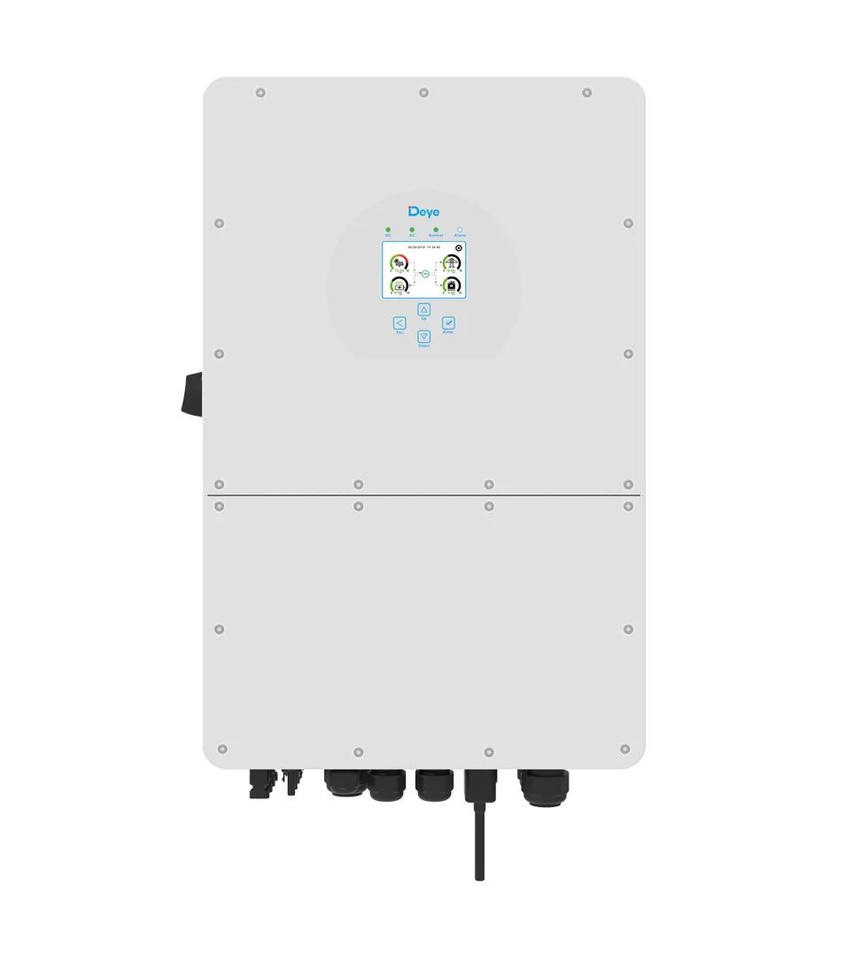 Трёхфазный высоковольтный гибридный инвертор Deye SUN-15K-SG01HP3-EU-AM2 15KW, версия для Европы, IP65