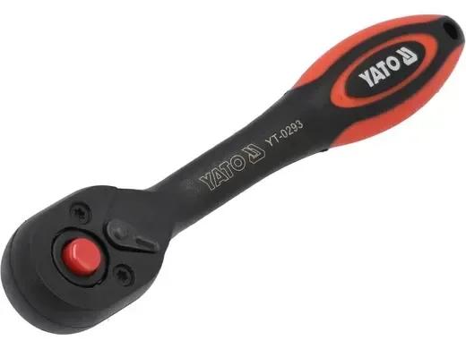 Тріщатка 1/4" YATO 144 мм 72 зубці