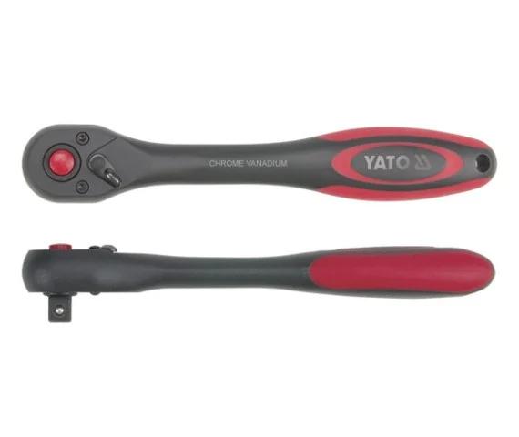 Тріщатка 3/8" YATO 202 мм 72 зубці