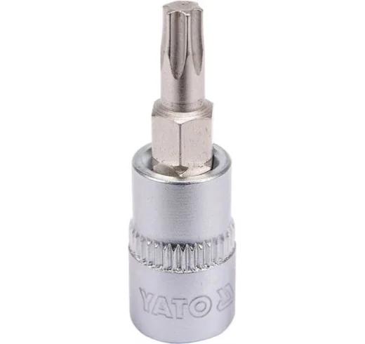 Головка торцева з насадкою викрутковою TORX YATO 1/4" Т8 х 37 мм