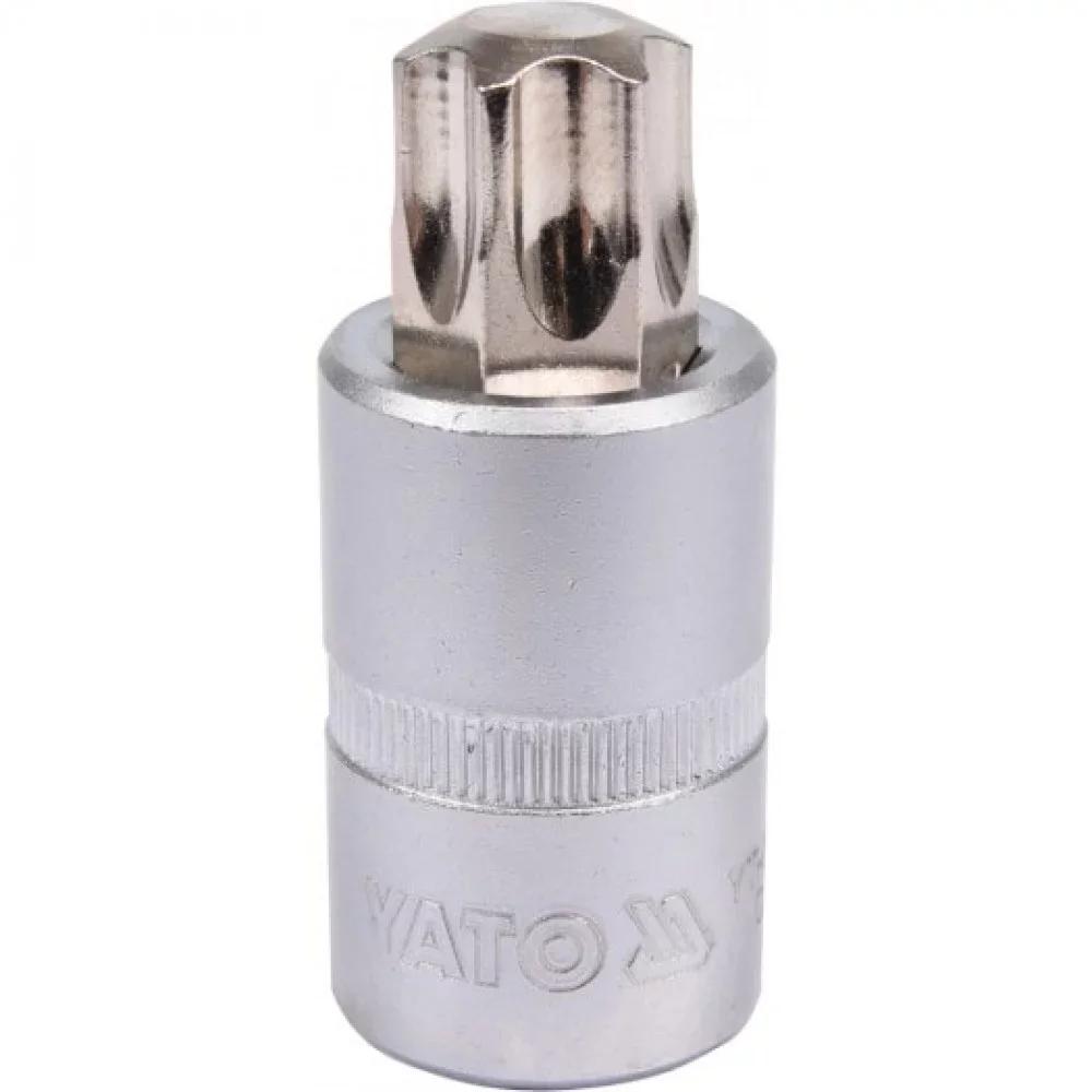 Головка торцева з насадкою викрутковою TORX YATO 1/2" Т60 х 55 мм