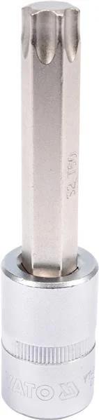 Головка торцева з насадкою викрутковою TORX YATO 1/2" Т70 х 100 мм