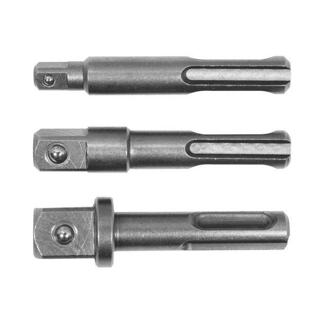 Тримачі-адаптери торцевих головок 1/4" YATO 1/4" 3/8" 1/2" 3 шт