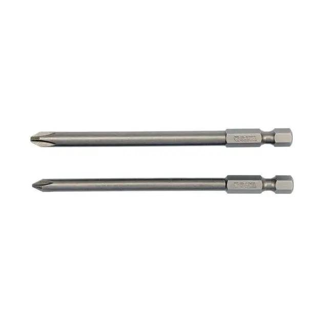 Насадка отвертка YATO 1/4 крестовая PH1/2 х 100 мм 2 шт