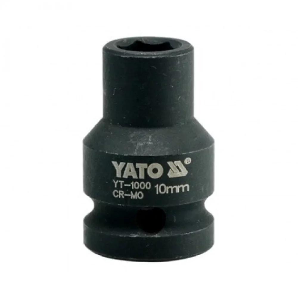 Головка торцева ударна шестигранна YATO 1/2" М10 х 39 мм