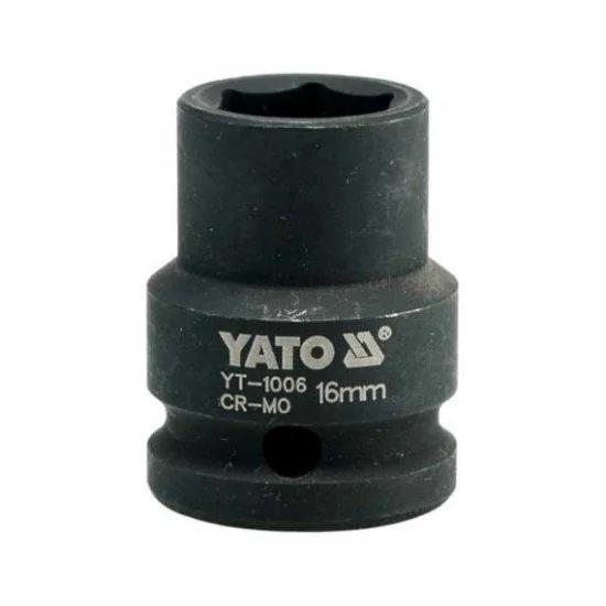 Головка торцева ударна шестигранна YATO 1/2" M16 х 39 мм