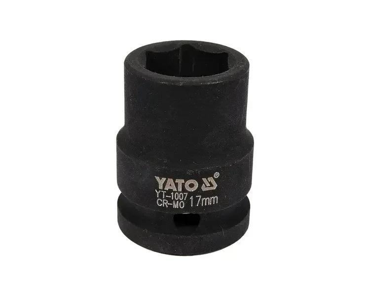 Головка торцева ударна шестигранна YATO 1/2" М17 х 39 мм